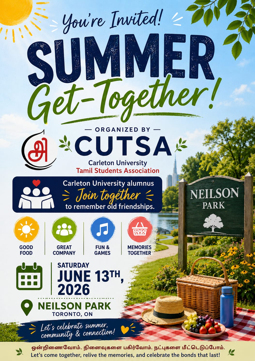 CUTSA Summer Get Together 2026