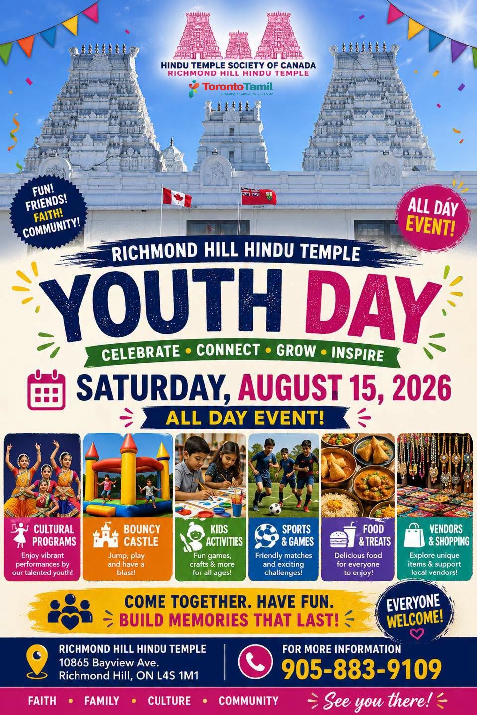 Richmond Hill Hindu Temple Youth Day