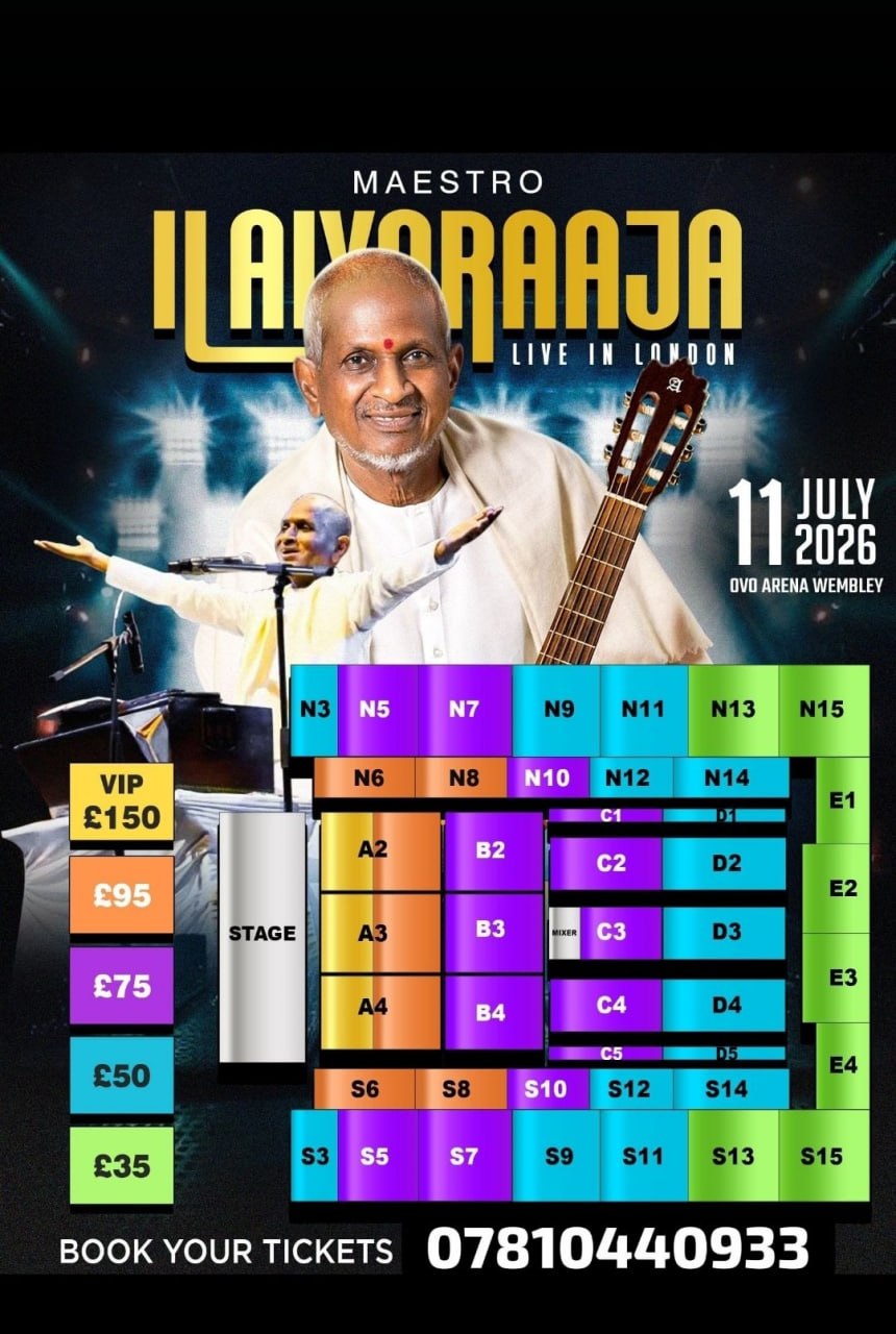 Maestro Ilaiyaraaja Live in London