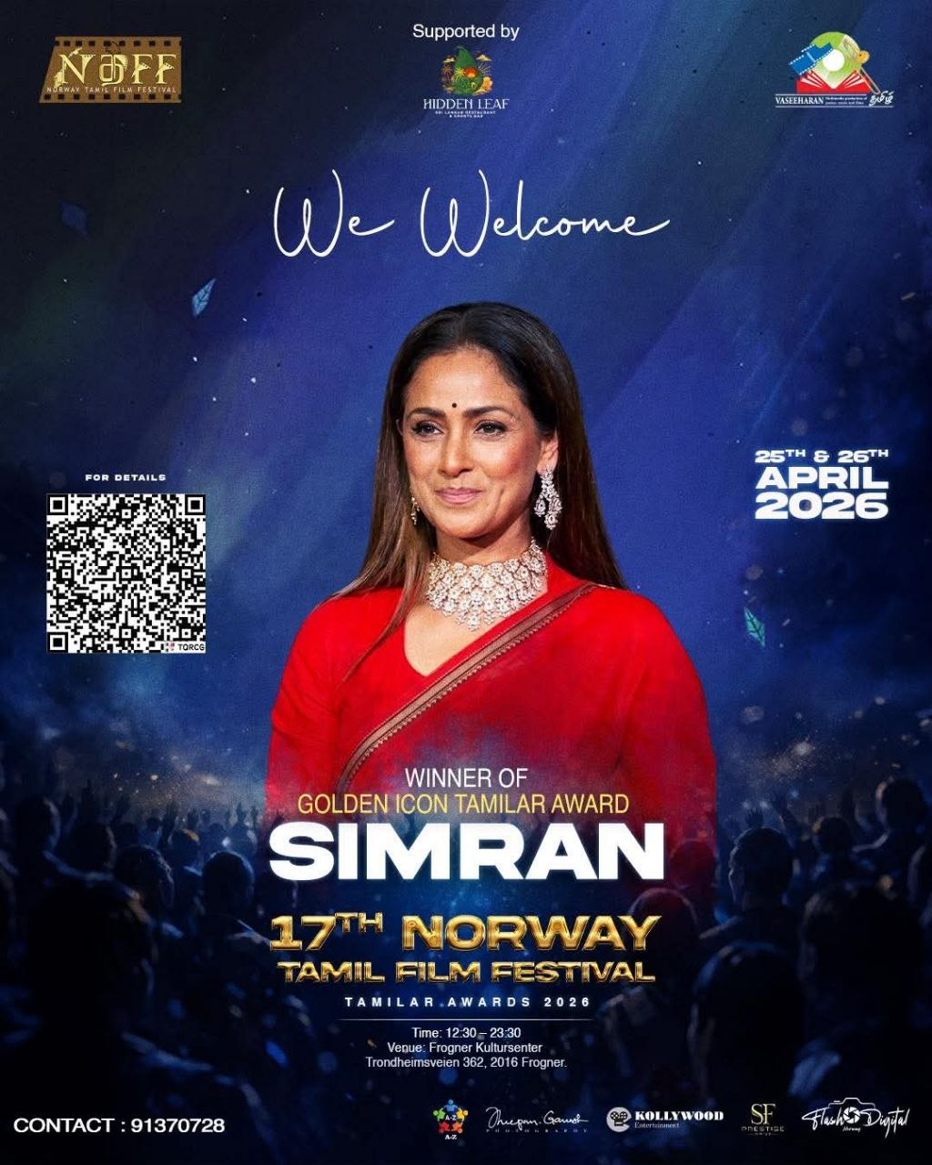 17th Norway Tamil Film Festival - Tamilar Awards 2026