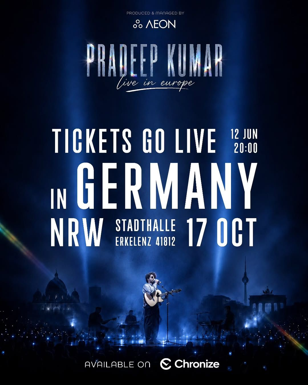 Pradeep Kumar Live in Europe - Germany