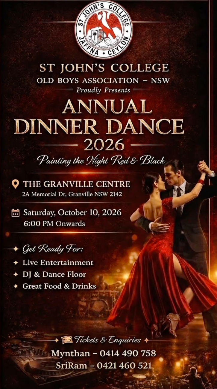 Annual Dinner Dance 2026 - Painting the Night Red & Black